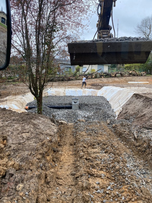 Terrassement et aménagement extérieur Bouliac en Gironde