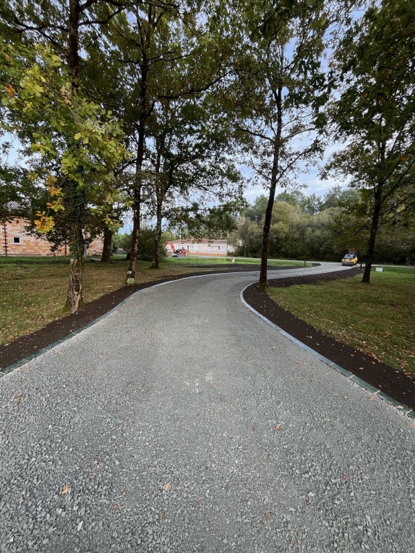 Création d’un parking sur la commune de Brach en Gironde