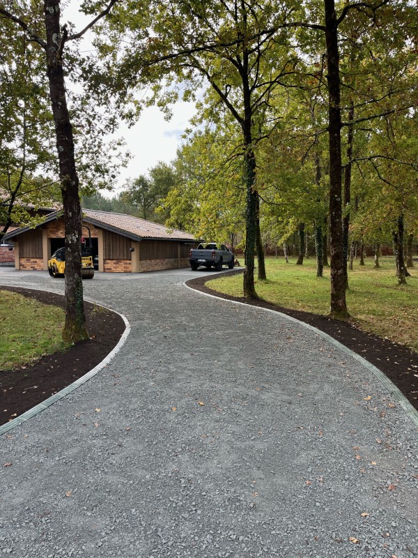 Création d’un parking sur la commune de Brach en Gironde