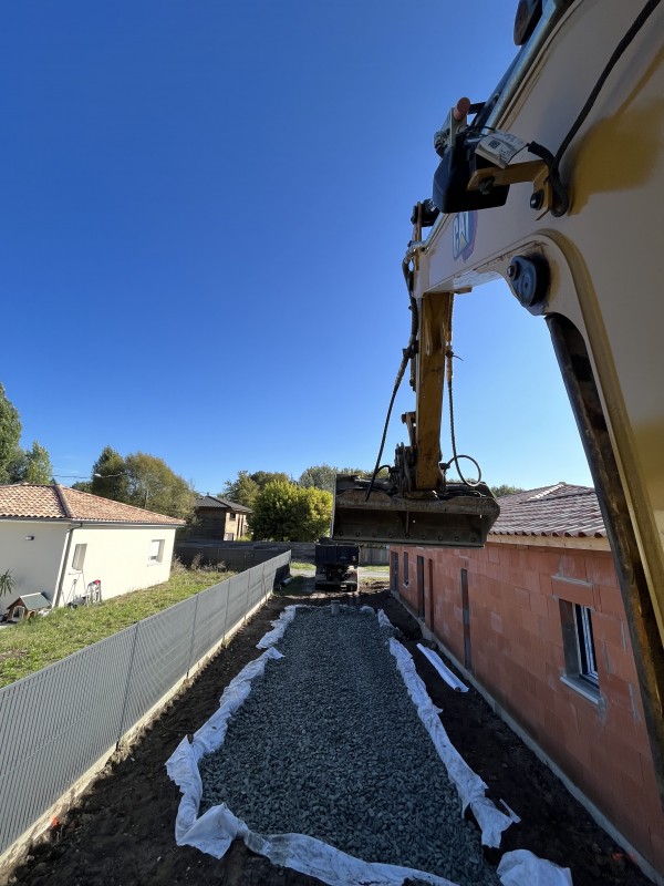 Viabilisation de maison sur la commune du Taillan médoc