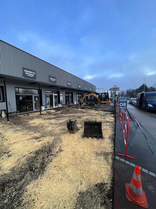 Terrassement, Démolition , et VRD de l’entreprise Videau terrassement à Pessac l'Alouette