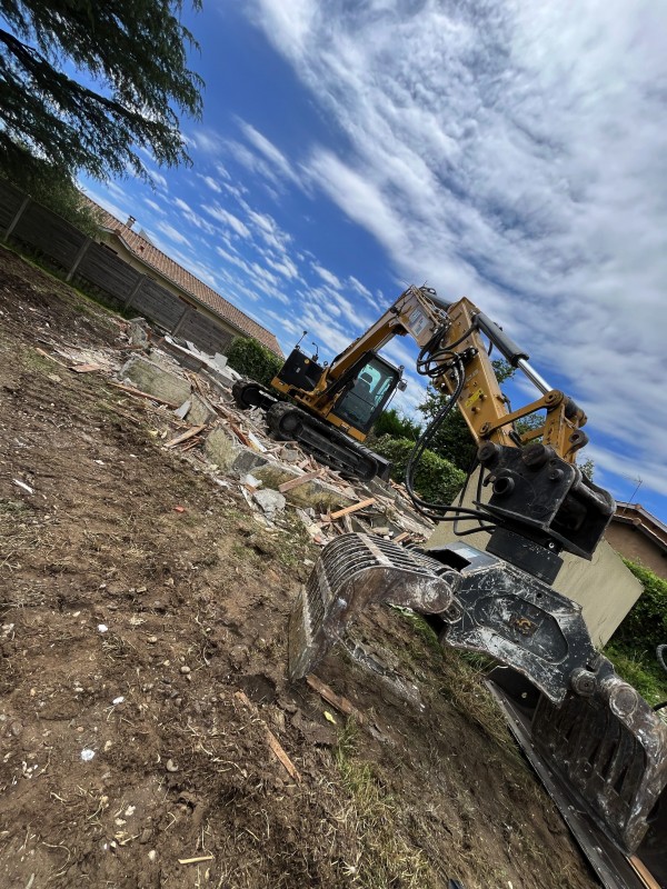 Démolition maison individuelle Taillan médoc proche Eysines