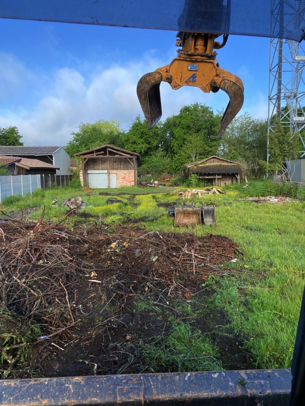Démolition grange Mérignac proche de Pessac