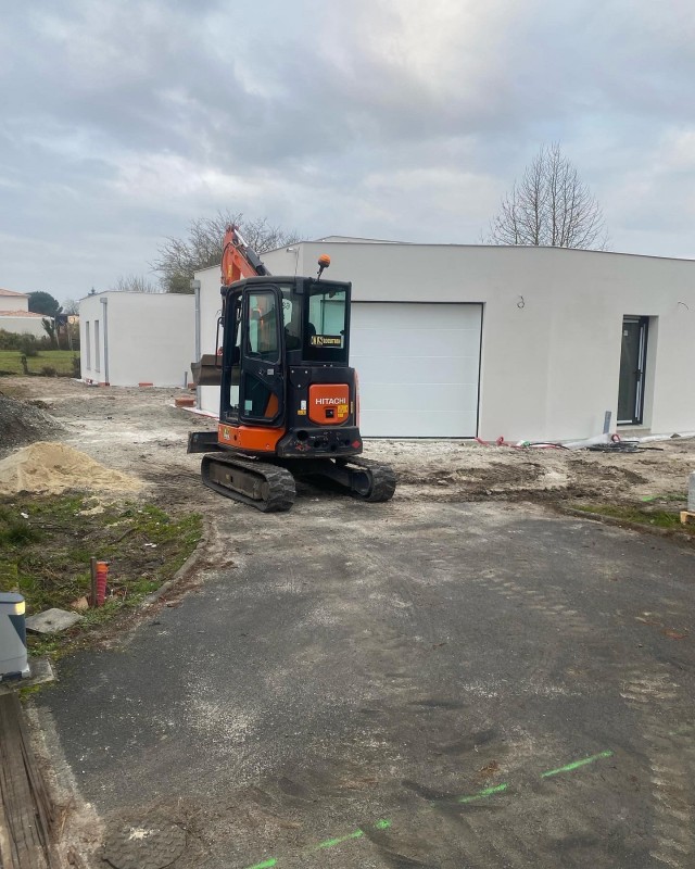 Viabilisation complète de maison sur la commune du haillan.