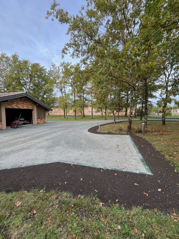 Création d’un parking sur la commune de Brach en Gironde