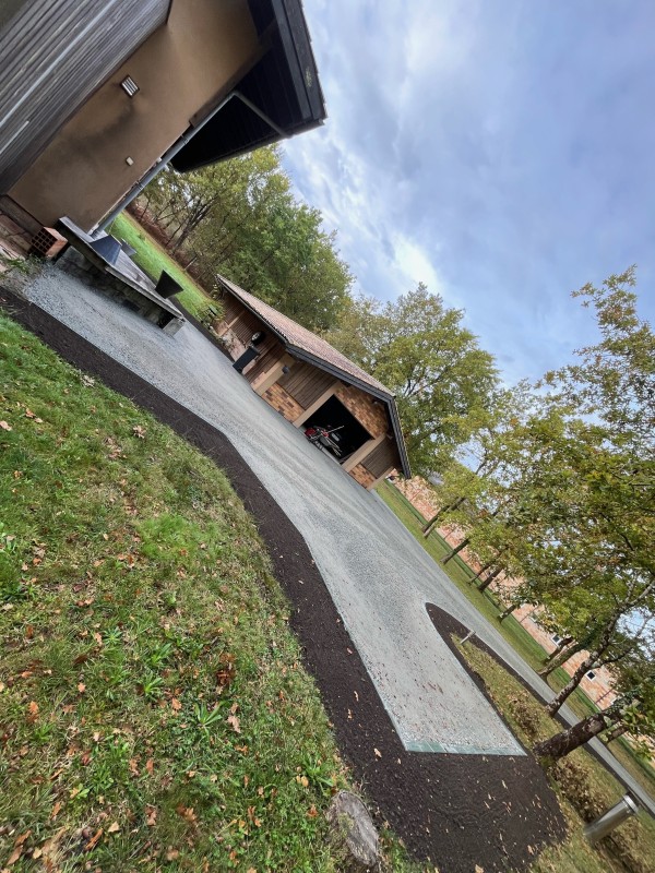 Création d’un parking sur la commune de Brach en Gironde