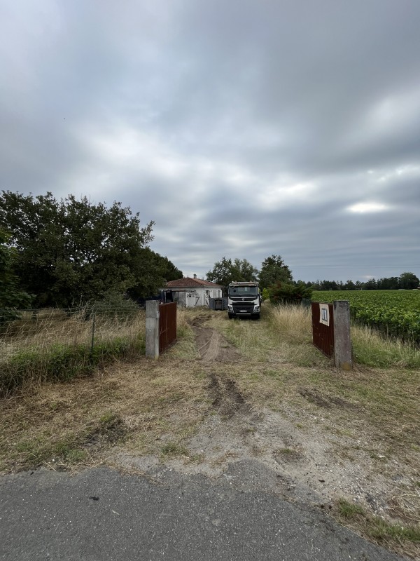 Démolition maison avec dépendances et garage à Bordeaux en Gironde