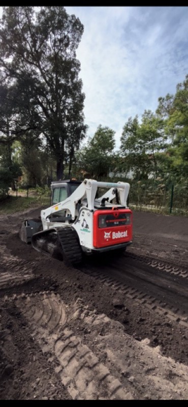 Remblais en terre végétale à Maubuisson proche de Carcans
