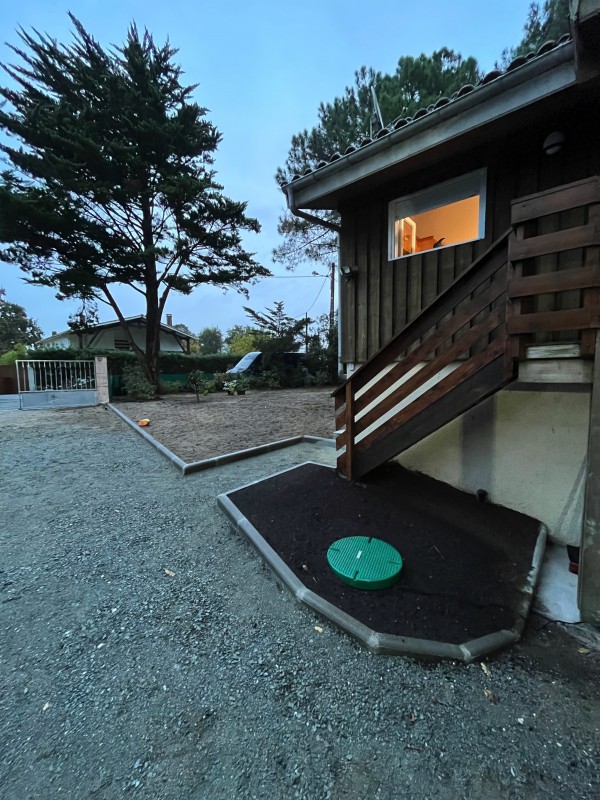 Viabilisation de deux maisons à Maubuisson en Gironde