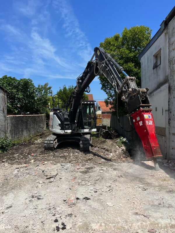 Démolition maison Blanquefort proche Parempuyre