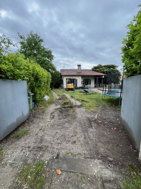 Création d’une allée en caillou sur Bordeaux et en Gironde 