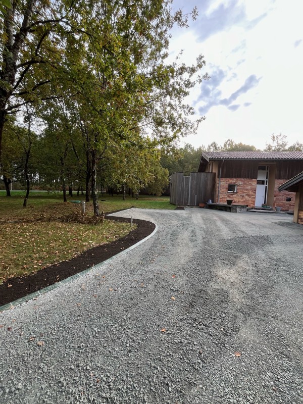 Création d’un parking sur la commune de Brach en Gironde