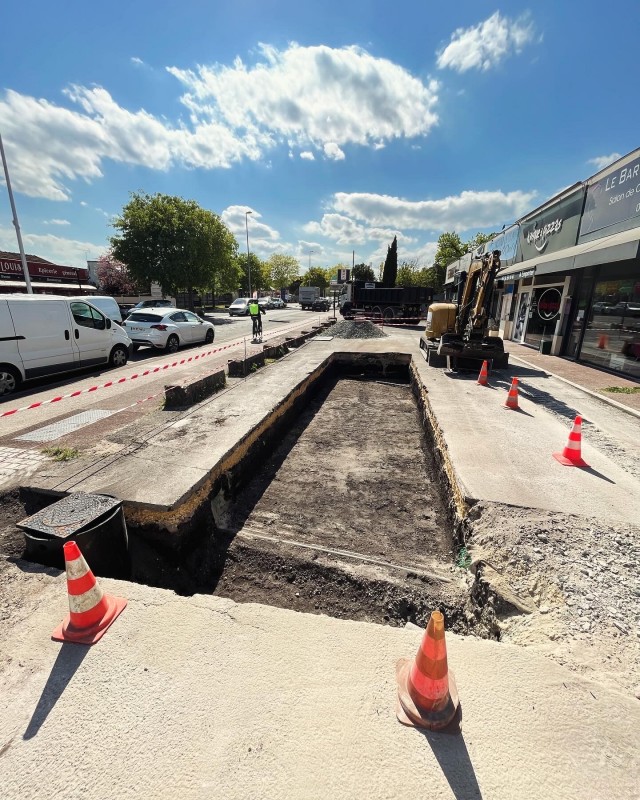 Terrassement, Démolition , et VRD de l’entreprise Videau terrassement à Pessac l'Alouette