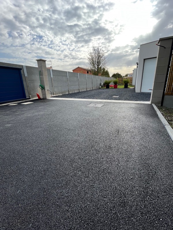 Viabilisation complète de maison sur la commune du haillan.