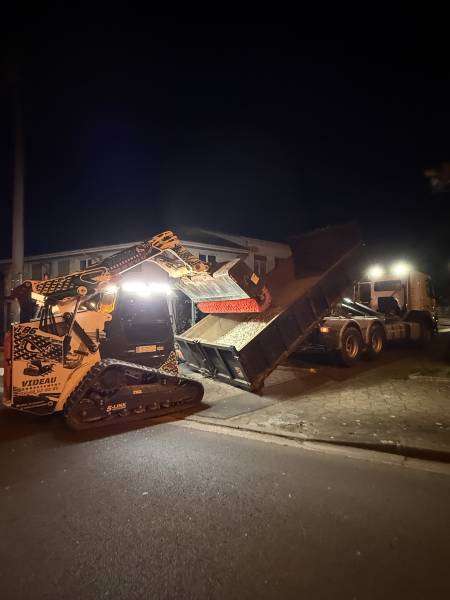 Balayeuse Voirie pour camping ou collectivité sur la gironde