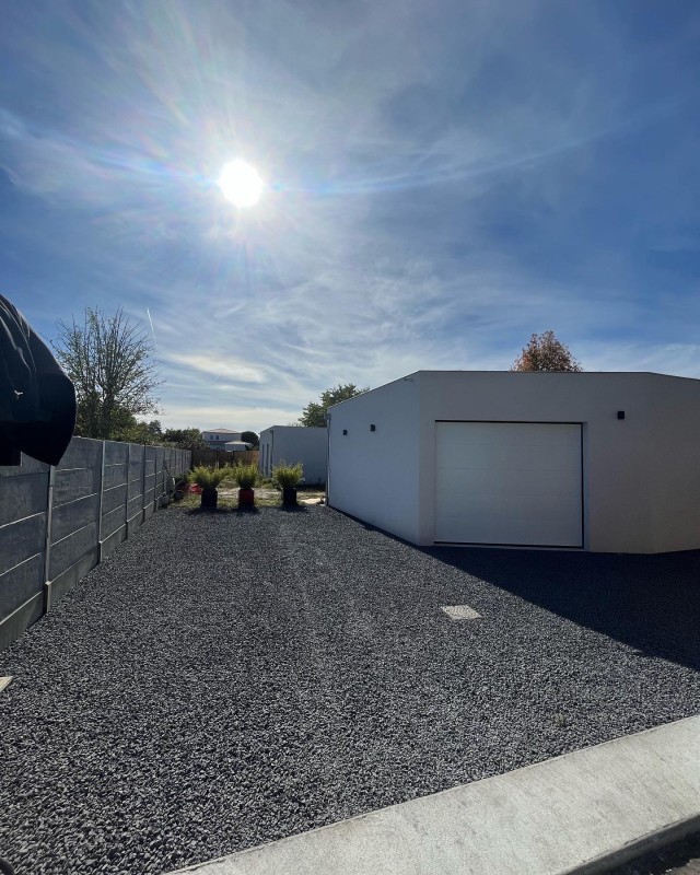 Viabilisation complète de maison sur la commune du haillan.