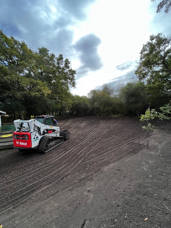 Aménagement d’un terrain en zone naturelle protégée à Maubuisson en Gironde