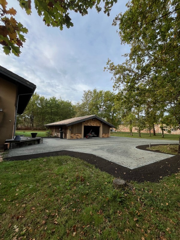 Création d’un parking sur la commune de Brach en Gironde