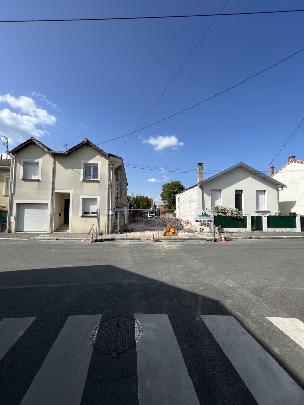 Démolition maison Blanquefort proche Parempuyre