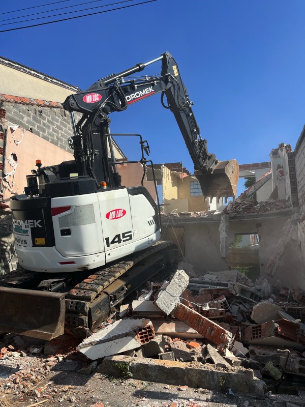 Démolition maison Blanquefort proche Parempuyre