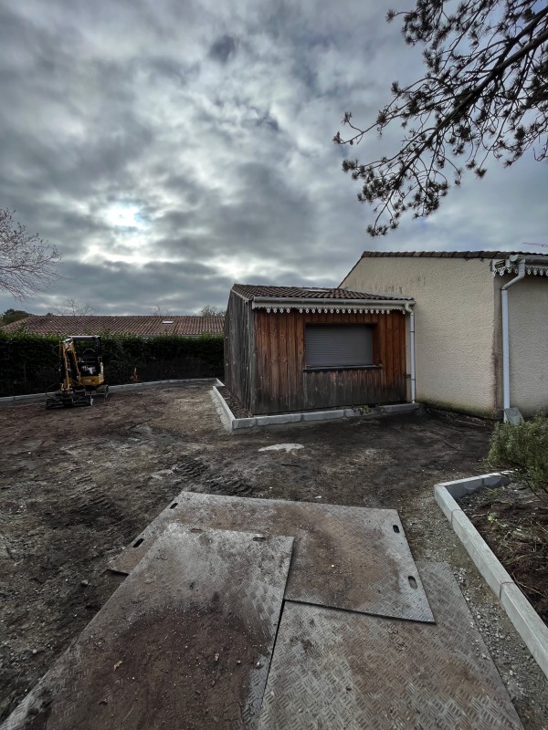 Création d'un parking en enrobé à Bordeaux en Gironde