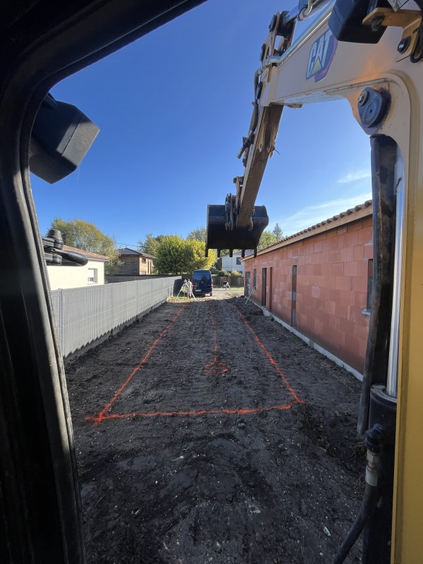 Viabilisation de maison sur la commune du Taillan médoc