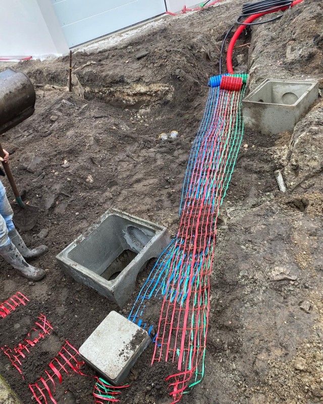 Viabilisation complète de maison sur la commune du haillan.