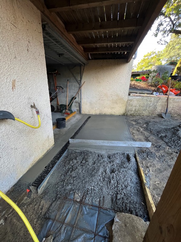 Viabilisation de deux maisons à Maubuisson en Gironde