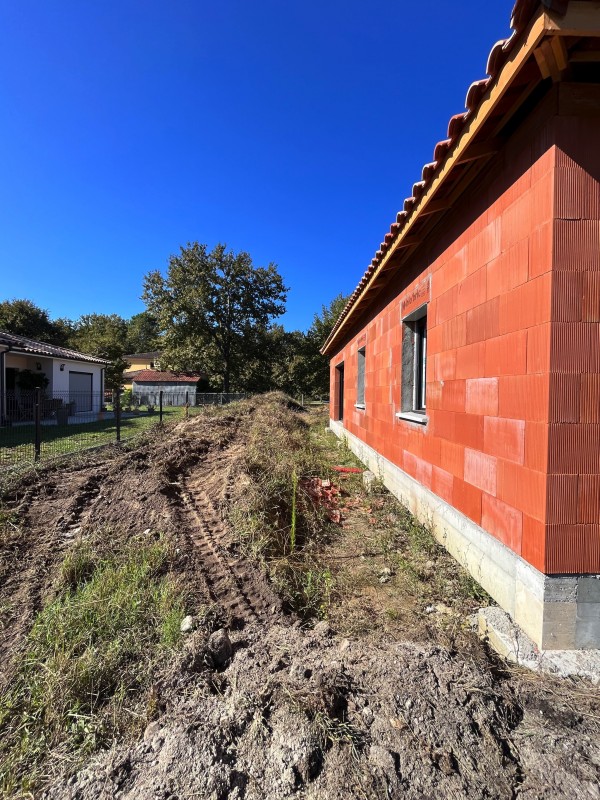 Viabilisation de maison sur la commune du Taillan médoc