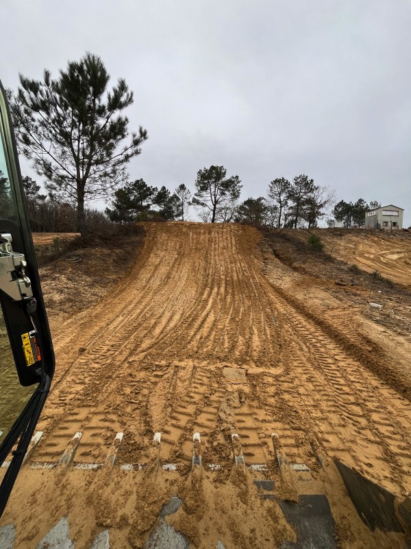 Création de terrain de motocross, supercross et pumptrack