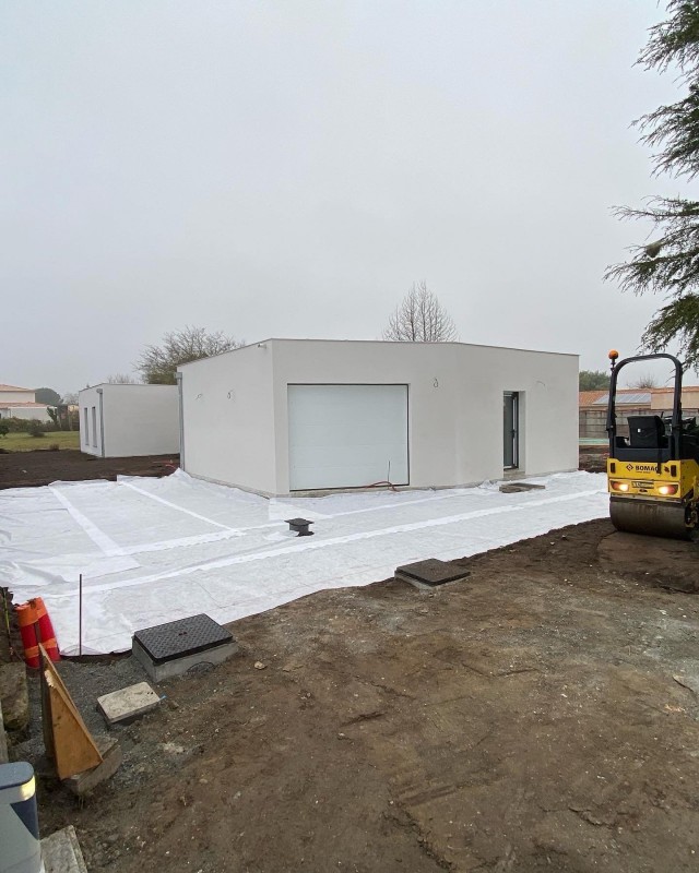 Viabilisation complète de maison sur la commune du haillan.